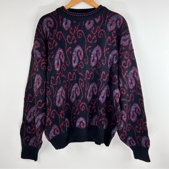 Vintage Cambio Crewneck Italian Made Sweater. Size XL. - Picture 1 of 8